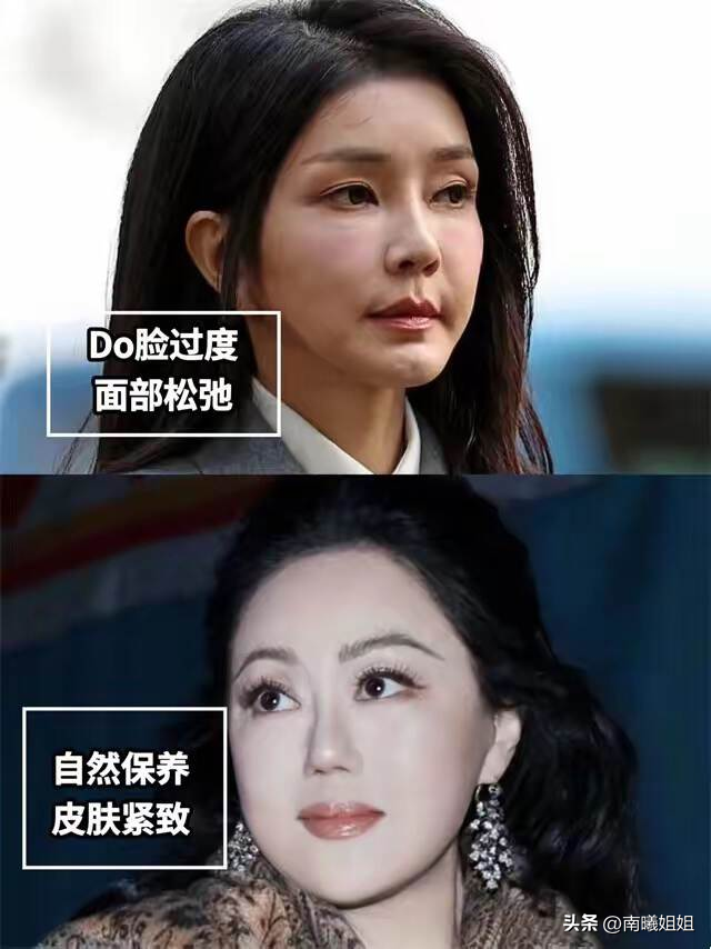 同样是60岁，“强行驻颜”与“自然老去”的女人比，有什么差距？