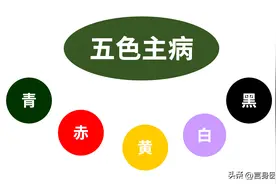 中医入门：望色和面部色诊，青赤黄白黑，望色的核心图片