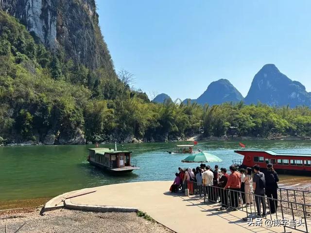 徒步漓江精华段——阳堤大桥头-兴坪古镇