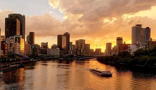 大阪自由行推荐行程:到「水都大阪」搭观光船,感受大阪水上风光