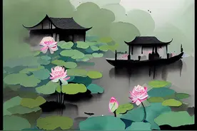 “鱼水之欢”的劳动民歌演绎而成的清新活泼的乐府诗——《江南》图片