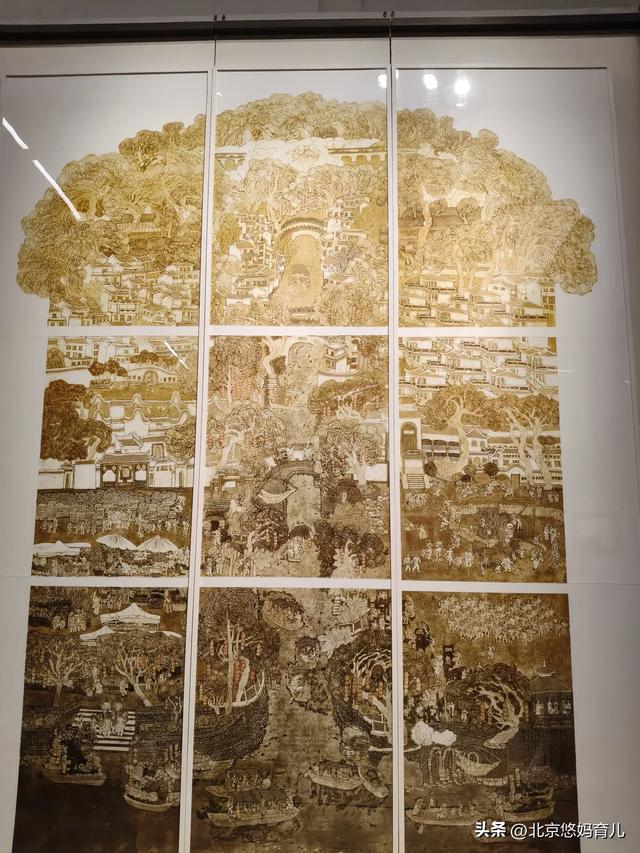 带孩子去中国美术馆参观“人民必胜”主题展，爱国主义教育太深刻