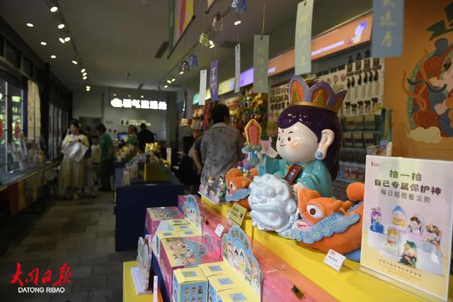大同三大文化地标迎客流高峰,文创产品成“新宠”~
