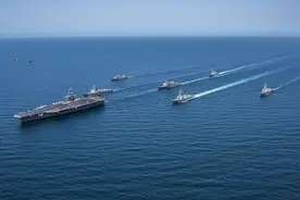 美国被惹急了，要派第二艘航母赴中东，胡塞武装如何应对？图片