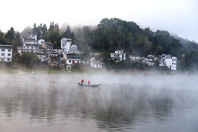 游安徽屯溪老街和徽州古城