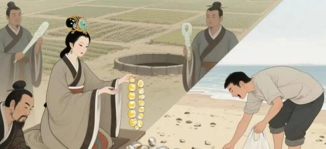 古代贝壳=钱？为啥没人去海边捡到暴富，原因太现实
