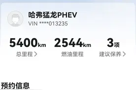 哈弗猛龙真实车主5400公里油耗以及使用小心得分享图片