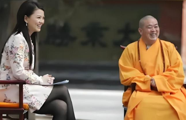 王岳伦没想到，自己风光无限的前妻李湘，17年前和释永信相谈甚欢
