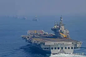 不服！停火已过5天，印度36艘战舰堵门报复，鹰击12瞄准航母死穴图片