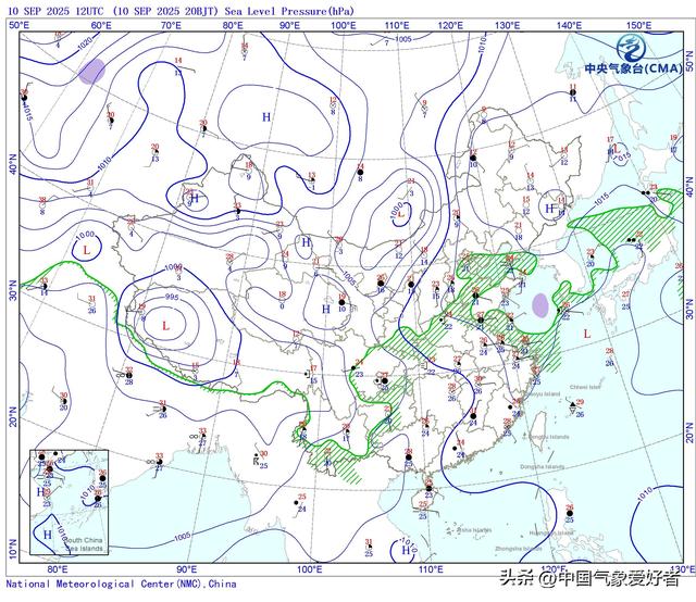 台风塔巴残余环流影响河南