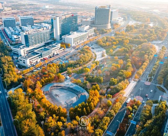 童话世界！深秋的生态城，美成了一幅画