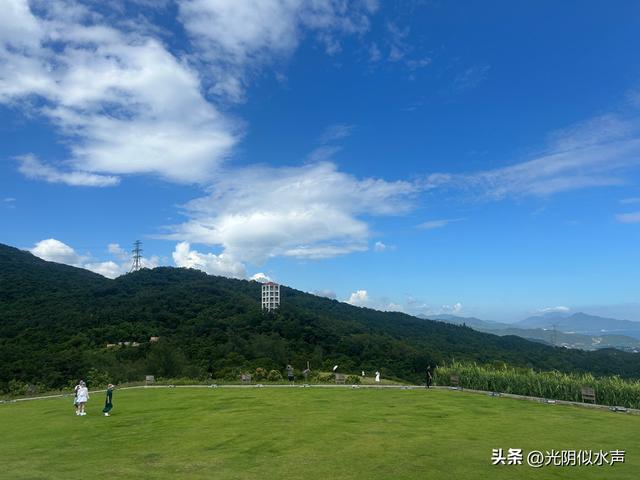 深圳游记:梅沙尖和云海广场的山与海