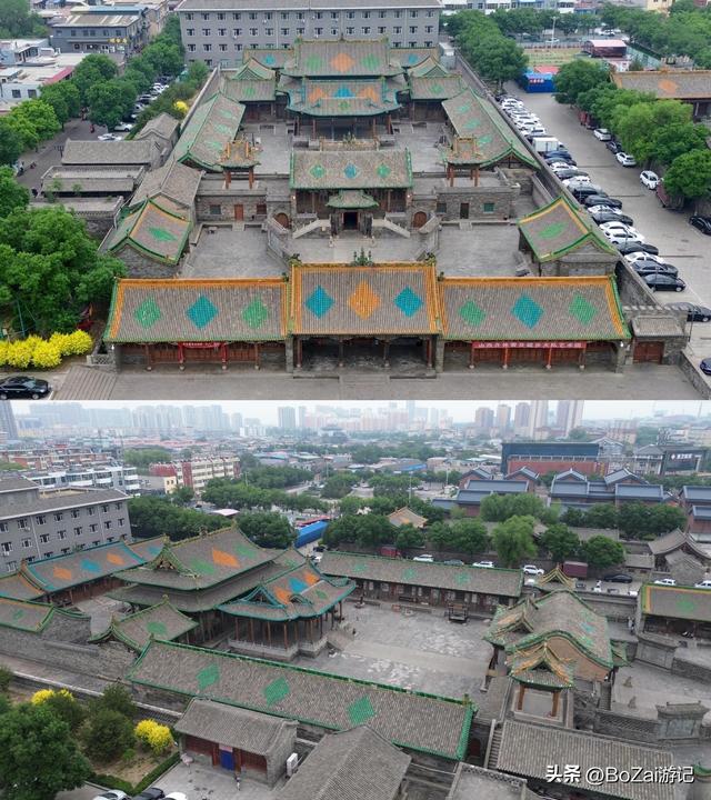 介休藏国保古建，城隍庙免费逛，明代琉璃绝了