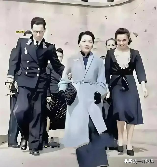 这是宋美龄年轻时的真实样貌，不是演员饰演，是货真价实的老照片