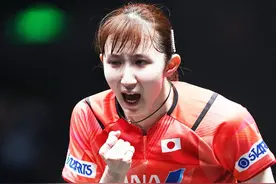 早田希娜打疯了！4-0横扫名将夺冠，国乒不参赛，她就是女乒王者图片