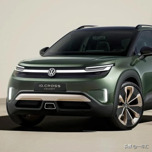 “小车也能撑起大野心”，大众ID.Cross Concept 首秀