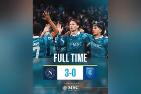 那不勒斯3比0恩波利；马竞4比2巴拉多利德图片