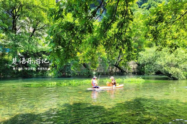 浙江宁波这片玩水地又火了，溪水清浅绿树掩映，确实是避暑秘境