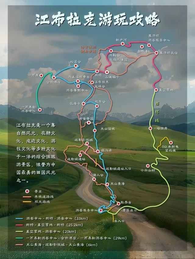 新疆草原去哪儿好,一个被严重低估的5A级秘境,江布拉克旅游攻略