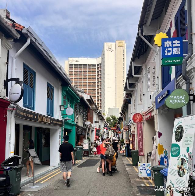 新加坡哈芝巷：藏在甘榜格南的彩色网红小巷！