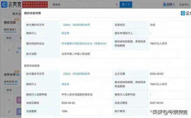 坏消息一个接一个！央视撕下体面后，法院又出手，高亚麟栽了！