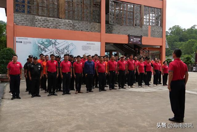 防患于未然！五指山红峡谷景区开展中秋国庆节前演练
