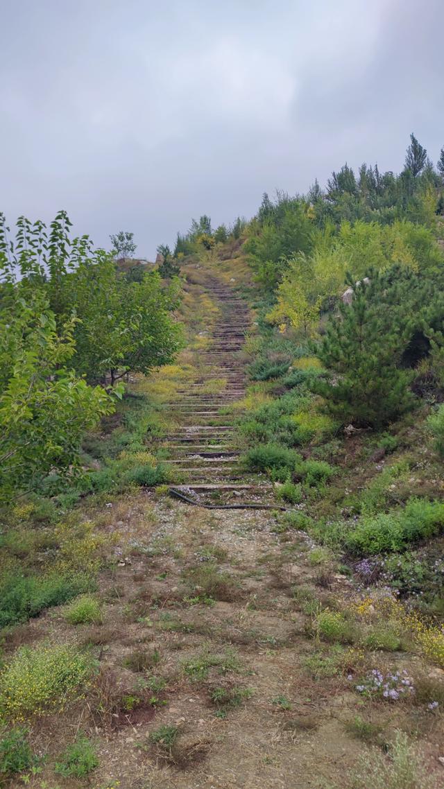 闲逛包头大青山南坡笸箩铺景点，去时一人，景区也一人，有点荒野