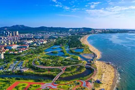 日照阳光海岸绿道 踏出幸福节拍图片