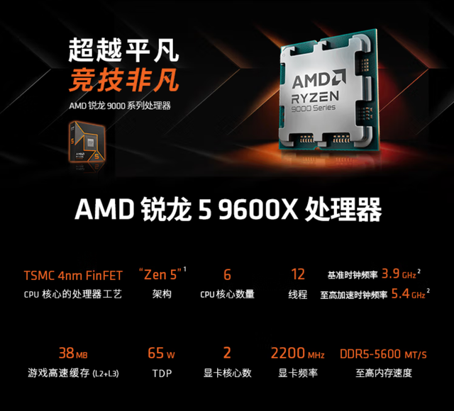 AMD平台升级更方便！2025年双十一这些CPU闭眼入