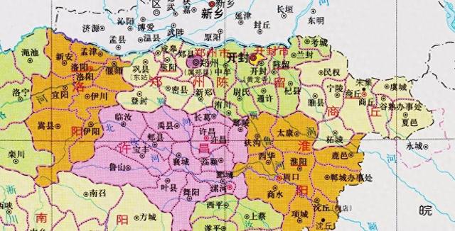 安徽与河南的区划变动，安徽省的1个县，为何划入了河南省？