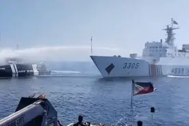 2天2次，菲再闯南海，妄图强抢仙宾礁！中方出手，多部门连发声图片