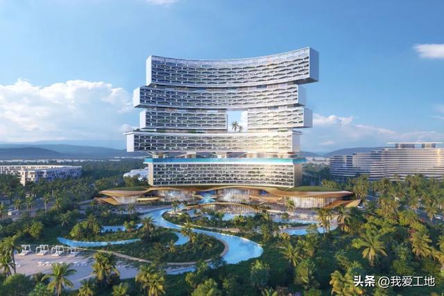 三亚国际免税城酒店项目全面结构封顶，海南再添一座新地标