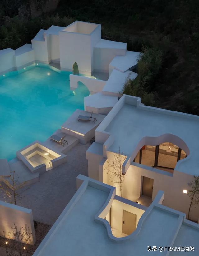 和隐度假酒店,Domain Architects新建一片“遗迹”