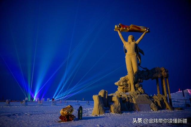 乌伦古湖黄金海岸景区借福海冬捕节分会场东风全力“添柴”冰雪游