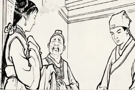 民间笑话：秀才吟诗图片