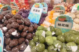 苏州姑苏区“青团专属”货架上有新口味图片