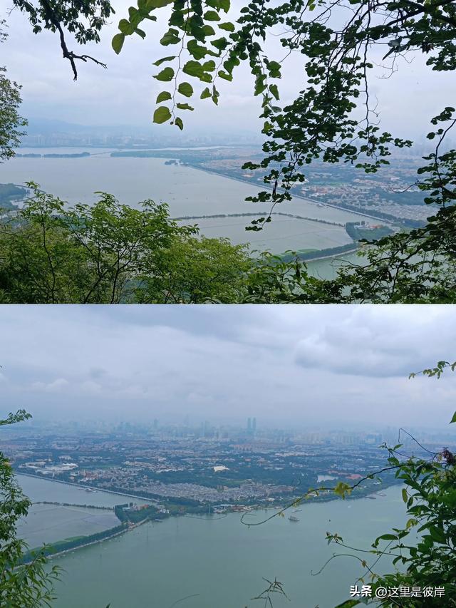 带着老爸游昆明的西山