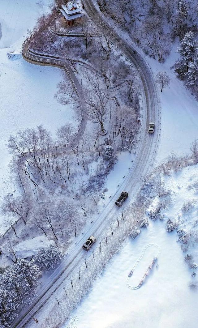 航小天带你看长安 | 晴雪染峰 冬韵天成
