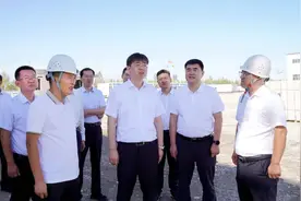 王立奇在肃州区、酒泉经开区调研图片
