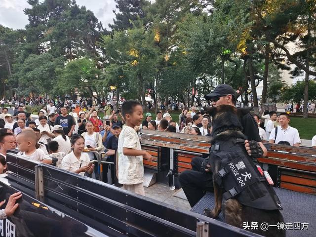 周末16点，长春新民大街又准时变身步行街，市集和舞台开放