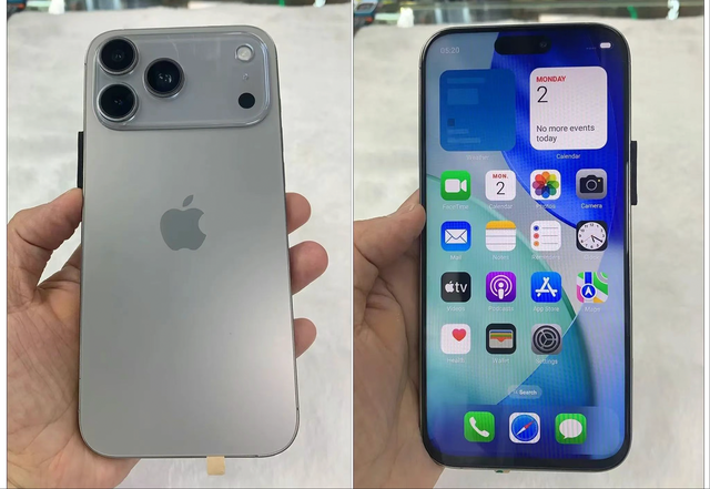 iPhone 17 Pro 山寨机曝光，搭载高仿 iOS 系统