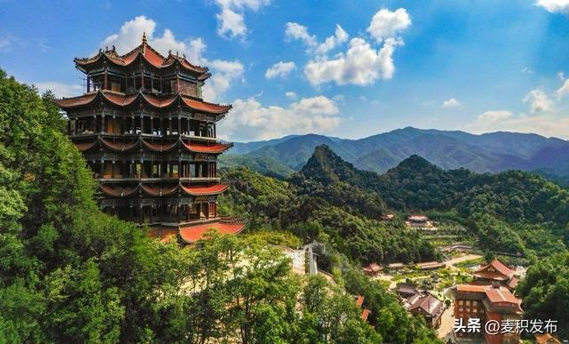 【多彩“双节” 畅游麦积】麦积区净土寺：净土松涛漫秋色 静谧禅境迎客来