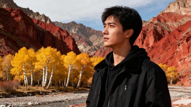 长风掠过天山麓，秋韵漫染乌鲁木齐 —— 丝路名城的鎏金诗卷