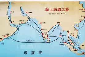 达摩祖师为何万般辛苦从印度东渡中国传法？达摩祖师中国路线轨迹图片