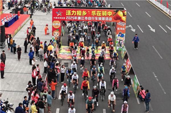 800骑手橙乡行 乐在骑中