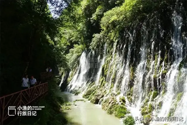 不用爬山！陕南原生态峡谷，瀑布吊桥、一步一景，景美休闲人不累