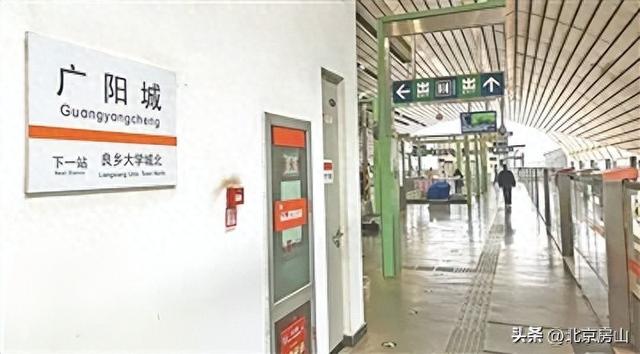 房山地铁线上的千年站名