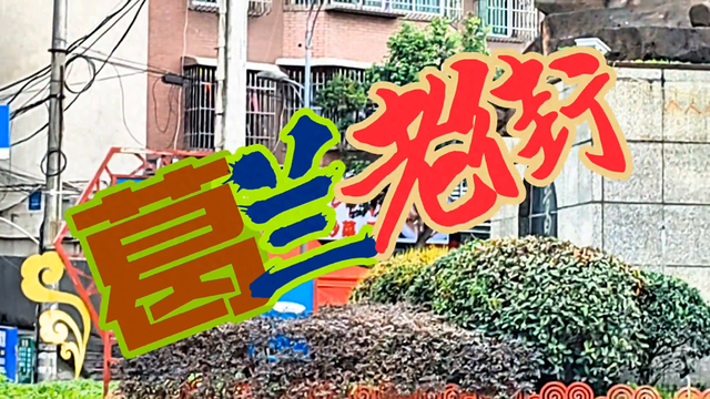重庆长寿重镇葛兰，场内有一条老街，老街内藏有所久负盛名的中学