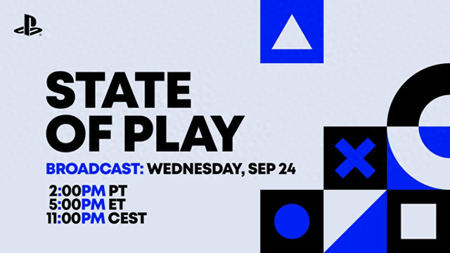 索尼PlayStation State of Play官宣9月25日举行