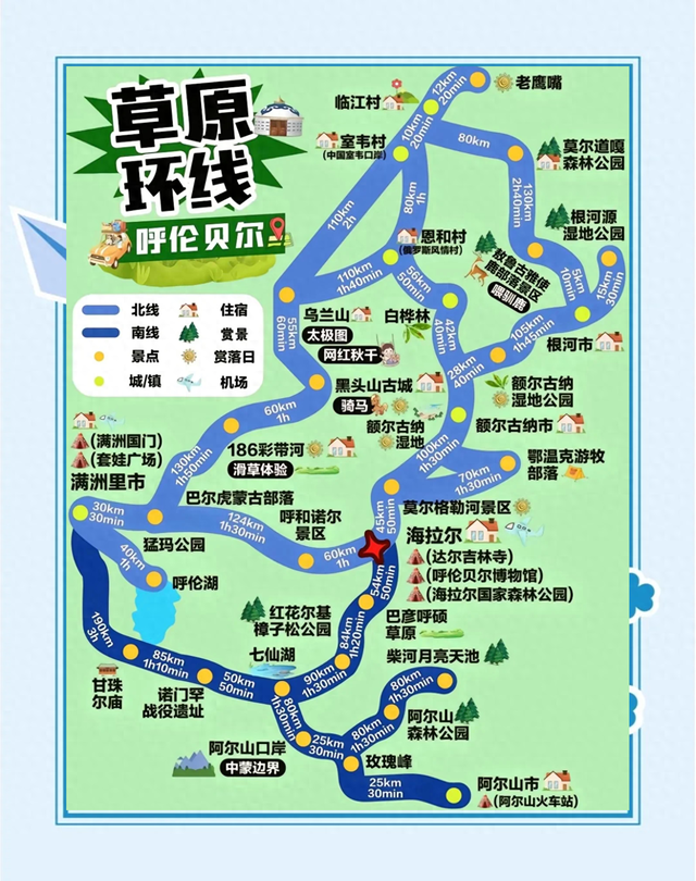 呼伦贝尔全攻略：6天5晚玩转草原与森林，附避坑指南与美食地图